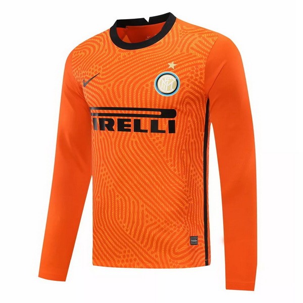 Camiseta Inter Milan ML Portero 2020-21 Naranja